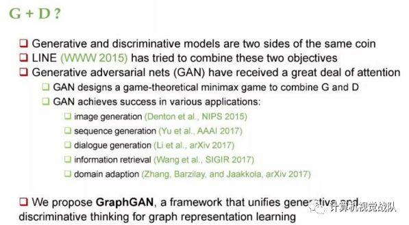 GAN在网络特征学习中的一些应用
