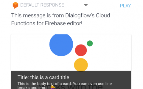 Google Dialogflow 聊天机器人：使用 fulfillment 在 Google 上集成操作