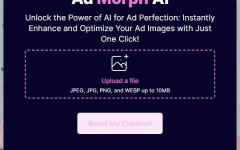 Ad Morph AI 一键AI优化，广告图像卓越呈现。