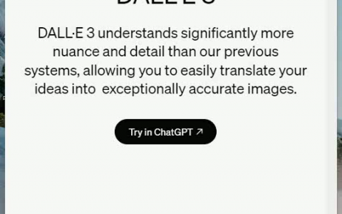 DALL·E 3 "DALL·E 3是OpenAI推出的文本转图像生成神器，结合ChatGPT实现高度个性化的图像创造，适用于艺术、营销和教育等多个领域。其极高的图像保真度、创意控制及安全性措施使其在竞争中脱颖而出，成为创新与效率的象征。"
