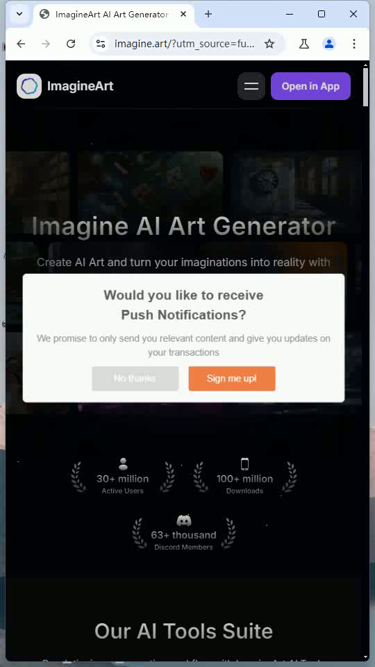 Imagine Bot Imagine 想象:革新艺术创作的AI生成器,将文字变为震撼视界的艺术杰作,打破技能壁垒,释放无限创意潜能。 | 磐创AI-开放猫官方网站