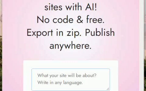 Mobirise AI Website Builder AI助力，简化建站，品牌个性彰显。