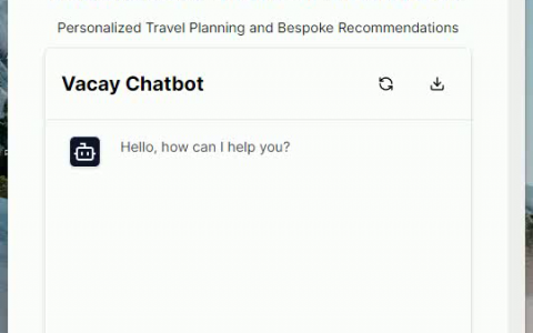 Vacay Vacay：您的智能个人旅游顾问，通过AI驱动行程规划、主题建议及多语言支持，简化全球假期策划。