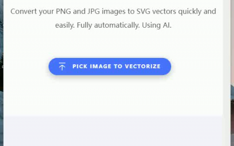 Vectorizer.ai AI助阵，一键精准矢量化